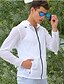 preiswerte Men&#039;s Jewelry-Herren Damen Regenmantel Täglich Standard Mantel Mit Kapuze Lose Jacken Langarm Einfarbig Blau Weiß Rosa / Übergröße