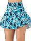 cheap Bottoms-Women&#039;s Swimwear Beach Bottom Swimsuit Floral Light Blue Green Swimwear Bathing Suits