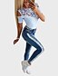 cheap T-Shirts-Women&#039;s T shirt Floral Solid Colored Flower Round Neck Tops Slim Basic Top White Black Blue