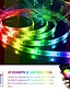 cheap LED Strip Lights-Waterproof RGB Led Strip 900 LEDs Intelligent Dimming WIFI App Control Flexible Led Strip Lights 15M (3x5M) 2835 RGB SMD IR 24 Key Controller With 12V 4A Adapter Kit