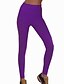 abordables Bottoms-Femme Sportif Joggings Pantalon Couleur Pleine Blanche Noir Bleu Violet Rouge