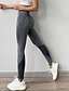 abordables Leggings-Femme Sportif Joggings Pantalon Couleur Pleine Taille médiale Mince Bleu Noir Rose poussiéreuse Gris S L