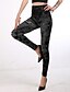 billige Graphic Chic-Dame Skinny Polyester Trykt mønster Lysegrøn Rød Sporty Medium Talje Yoga &amp; Danse Sko Træningscenter