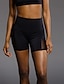 abordables Leggings-Femme Sportif Legging Couleur Pleine Imprimer Taille haute Noir S M L / Mince