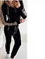 cheap Two Piece Sets-Women&#039;s Hoodie Tracksuit Pants Sets Long Sleeve Black Fall &amp; Winter