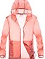 cheap Men&#039;s Jewelry-Men&#039;s Women&#039;s Trench Coat Daily Regular Coat Hooded Loose Jacket Long Sleeve Solid Colored Blue White Pink / Plus Size
