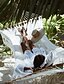 preiswerte Cover-Ups-Damen Badeanzug Zudecken Normal Bademode Einfarbig Weiß Badeanzüge Basic Boho