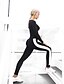 cheap Graphic Chic-Women&#039;s Sporty Legging Color Block Print High Waist Black S M L / Slim