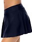 cheap Bottoms-Women&#039;s Beach Bottom Swimsuit High Waist Black Purple Royal Blue Navy Blue Swimwear Bathing Suits