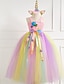 cheap Girls&#039; Dresses-Kids Little Girls&#039; Dress Rainbow Rainbow Cute Dresses