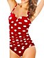 cheap One-Pieces-Women&#039;s One Piece Swimsuit Black Red Navy Blue Plus Size Swimwear Bathing Suits