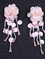 cheap Earrings-Women&#039;s Earrings Geometrical Precious Earrings Jewelry Pink For Daily