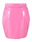cheap Skirts-Women&#039;s Daily Wear Basic Skirts Solid Colored Blushing Pink