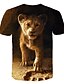 abordables T-shirts et chemises pour garçons-Garçon 3D Animal Bloc de couleur 3D T-shirt Tee-shirts Manche Courte 3D effet Eté Vêtement de rue basique Polyester Spandex Enfants