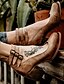 abordables Pumps &amp; Heels-Femme Chaussures à Talons Talon Bottier Bout rond du quotidien Polyuréthane Couleur Pleine Noir Marron Beige