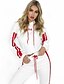 cheap Two Piece Sets-Women&#039;s Geometric Causal Daily Two Piece Set Hoodie Tracksuit Pant Jogger Pants Tops