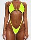 abordables Bikini-Traje de baño multicolor verano 2020
