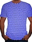 abordables Tank Tops-T-shirt Chemise Homme Graphique Géométrique 3D Grande Taille Col Rond Manches Courtes Standard du quotidien Fin de semaine basique Nylon Rayonne Polyester