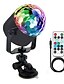 cheap Stage Lights-Disco Lights OMERIL Sound Activated Disco Ball Lights with 4M/13ft USB Power Cable 3W RGB Party Lights with Remote Control for Kids Birthday Christmas Party Home-USB Powered Energy Class A 1pc