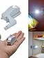 cheap LED Cabinet Lights-10pcs 3 W 1200 lm 3 LED Beads Cute Creative Easy Install Under Cabinet Lighting LED Cabinet Lights Warm White White 12 V Cabinet Home / Office Children‘s Room