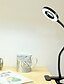 billige Lamper og lampeskjermer-Bordlampe / Skrivebordslampe / Leselys Justerbar / Mulighet for demping / Klemme Moderne Moderne USB-ladet Til Soverom / Kontor Svart