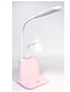 cheap Lamps &amp; Lamp Shades-Multifunctional Desk Lamp with USB Port for Mobile Phone Pen Container Mini Fan Rechargeable Eye Protection  Modern Contemporary Built-in Li-Battery Powered DC 5V Light Pink White