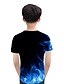 cheap Boys&#039; Tees &amp; Blouses-Kids Boys T shirt Graphic 3D Print Short Sleeve Active 3-12 Years Summer Rainbow