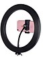 abordables Lumières d&#039;anneau-Photo LED Selfie Ring Fill Light 10inch Dimmable Camera Phone 26cm Ring Lamp with Stand Tripod for Makeup Video Live Studio