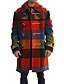 cheap Men&#039;s Christmas Outerwear-Men&#039;s Winter Coat Long Solid Colored Daily Basic Black &amp; Red Long Sleeve Red US32 / UK32 / EU40 US34 / UK34 / EU42 US36 / UK36 / EU44 / Slim