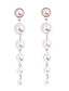 cheap Drop Earrings-Women&#039;s Hoop Earrings Precious Pear Cut Imitation Pearl Earrings Jewelry White For Party
