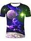 economico T-shirt e camicie bambino-Giornata universale dell&#039;infanzia Da ragazzo 3D Pop art Color Block Stampa 3D maglietta T-shirt Manica corta Stampa 3D Estate Streetwear Essenziale Informale Poliestere Rayon Bambino 2-12 anni