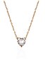 preiswerte Mehrreihen Halskette-Damen Halsketten Chrom Gold Silber 45 cm Modische Halsketten Schmuck 1pc Für Alltag