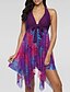 cheap Tankini-Women&#039;s Swimwear Bikini Swimsuit Floral Black Purple Wine Royal Blue Yellow Swimwear Bathing Suits