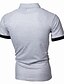 baratos Camisetas Masculinas-Homens Camiseta Polo Camisa de golfe Camisa de tênis Colarinho Gráfico Poá Branco Preto Azul Vinho Laranja Manga Curta Tamanho Grande Imprimir Diário Trabalho Blusas Básico Roupa de rua