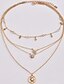 cheap Necklaces-Women&#039;s Choker Necklace Gold 46 cm Necklace Jewelry 1pc for Drops Daily