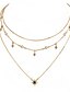 preiswerte Modische Halsketten-Damen Halsketten Chrom Gold 42 cm Modische Halsketten Schmuck 1 Stück Für Alltag