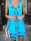 cheap Boho Dresses-Women&#039;s A-Line Dress Short Mini Dress Sleeveless Print Summer Casual 2021 White Purple Yellow Blushing Pink Light Blue S M L XL XXL 3XL 4XL 5XL