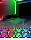 preiswerte LED Leuchtbänder-LED Lichtband LED-Streifen Licht16.4ft 5m smd 5050 RGB 300LEDs 10mm Streifen Beleuchtung Flexible Farbwechsel mit44 Schlüssel ir Fernbedienung ideal für zu Hause Küche Weihnachten TV Hintergrund DC12V