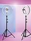 abordables Lumières d&#039;anneau-Photo LED Selfie Ring Fill Light 10inch Dimmable Camera Phone 26cm Ring Lamp with Stand Tripod for Makeup Video Live Studio