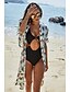 cheap Cover-Ups-Women&#039;s Cover Up Swimsuit Floral White Swimwear Bathing Suits
