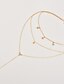 preiswerte Modische Halsketten-Damen Halsketten Chrom Gold 40 cm Modische Halsketten Schmuck 1 Stück Für Alltag