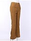 cheap Bottoms-Women&#039;s Basic Loose Chinos Pants Solid Colored Khaki
