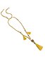 cheap Necklaces-Women&#039;s Necklace Cord Light Brown Yellow Blue Orange Rose Red 40 cm Necklace Jewelry For Street
