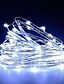 abordables Guirlandes Lumineuses LED-10m 100led fil de cuivre guirlande lumineuse plug-in USB guirlandes avec télécommande 8 modes lumières étanche télécommande minuterie Noël mariage anniversaire famille salle de fête décoration de la