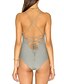 cheap One-Pieces-Women&#039;s Swimwear One Piece Normal Swimsuit Solid Colored Gray Halter Bathing Suits