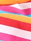 billige Bukser og leggings til piger-Børn Pige Barnet&#039;s Dag Leggings Regnbue Blondér Regnbue Stribet Basale / Baby / Strømpebukser / Bomuld