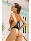 cheap One-Pieces-Women&#039;s One Piece Swimsuit Orange Swimwear Bathing Suits Sexy