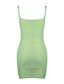 cheap Bodycon Dresses-Women&#039;s Sheath Dress Green White Purple Khaki Sleeveless Solid Color Strap Slim S M L XL XXL 3XL