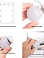 preiswerte Ambient Beleuchtung-Kosmetikspiegelleuchten Wandhalterung LED-Kosmetikleuchten im Hollywood-Stil mit 10 einstellbaren und dimmbaren LED-Lampen Kosmetikleuchten-Kit für Spiegel LED-Leuchten für Kosmetikspiegel