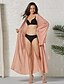 cheap Boho Dresses-Women&#039;s Swimwear Tankini Cover Up Swimsuit Lace up Pink Bathing Suits